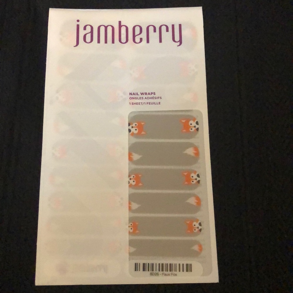 Jamberry nail wraps - Faux Fox